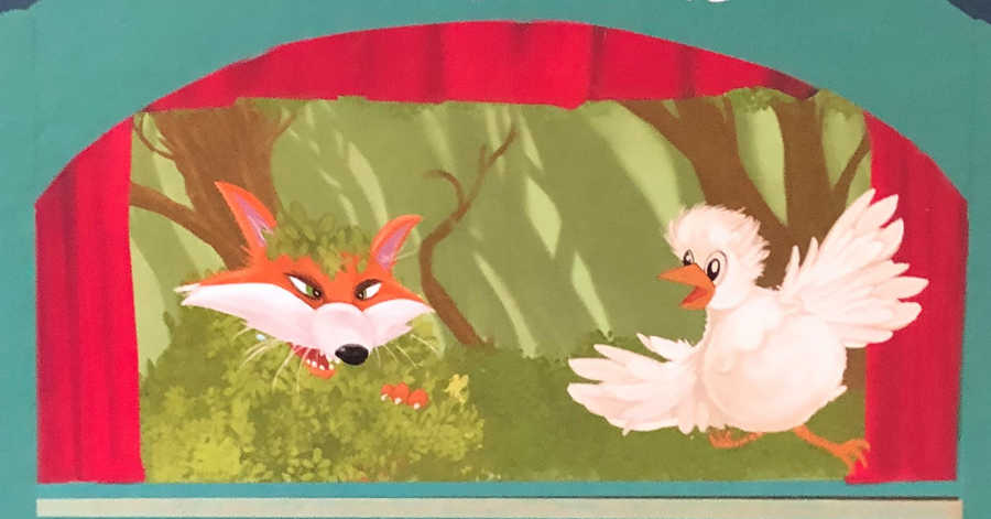 Poulette et le renard